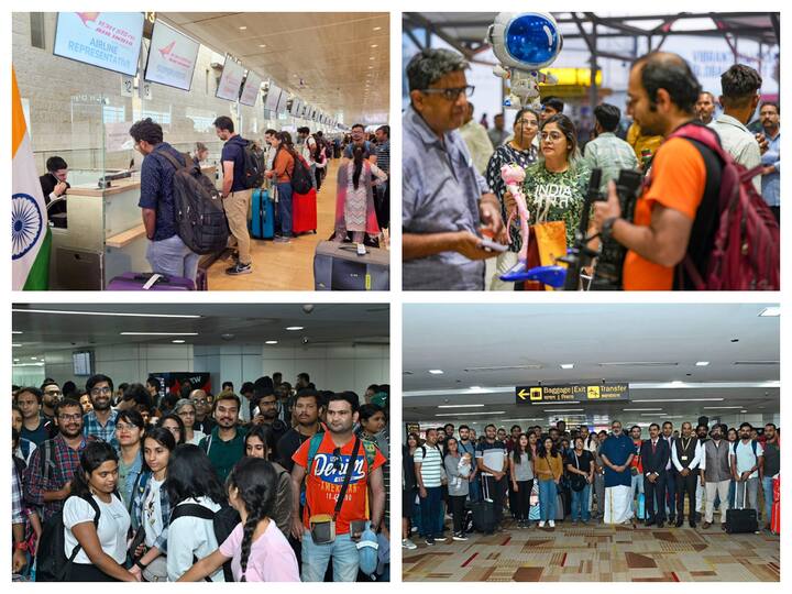 The first flight of 'Operation Ajay', carrying 212 Indian nationals evacuated from violence-struck Israel, landed in Delhi early on Friday.