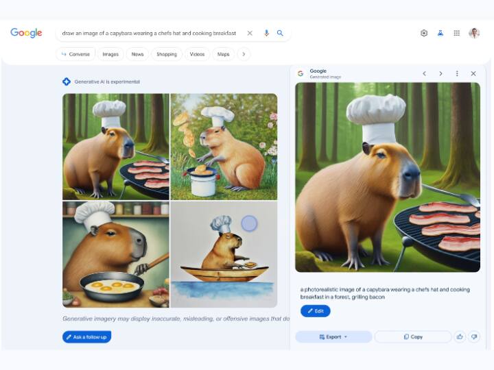 Google SGE will let you generate images directly from the Search Bar Google को कमांड देकर बनवा सकते हैं AI फोटोज, जानें क्या है इसका प्रोसेस