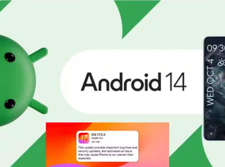 android 14 and ios 17 check this before updating to new operating system Software Update: ਐਂਡਰਾਇਡ 14 ਤੇ iOS 17 'ਤੇ ਅਪਡੇਟ ਕਰਨ ਤੋਂ ਪਹਿਲਾਂ ਇਹ ਜਾਣੋ, ਇਸ ਨੂੰ ਨਜ਼ਰਅੰਦਾਜ਼ ਕਰਨ ਪੈ ਸਕਦਾ ਮਹਿੰਗਾ !