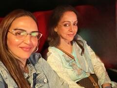 मां हेमा मालिनी के साथ फिल्म देखने थिएटर गईं ईशा देओल, सेलिब्रेट किया नेशनल सिनेमा डे