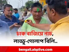 ঢাক বাজিয়ে নাচ, ধূপগুড়ি 'মহকুমা' ঘোষণা হতেই উৎসবে মাতল TMC কর্মীরা