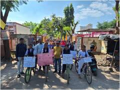 MP Elections 2023: कहीं साइकल रैली तो कहीं हाथों में मेहंदी लगाकर वोटर को किया जा रहा जागरूक, देखें तस्वीरें