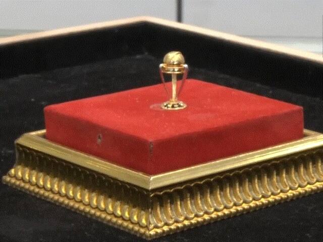 Odisha-based miniature artist carves smallest World Cup trophy on
