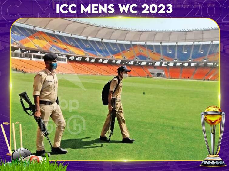 india vs pakistan world cup 2023 narendra modi stadium ahmedabad spectators security arrangements stats records IND Vs PAK: அகமதாபாத் மைதானம்.. ஒரு லட்சம் பார்வையாளர்கள், 11 ஆயிரம் பாதுகாவலர்கள்; இந்தியா-பாகிஸ்தான் போட்டி பற்றிய A to Z தகவல்கள்!