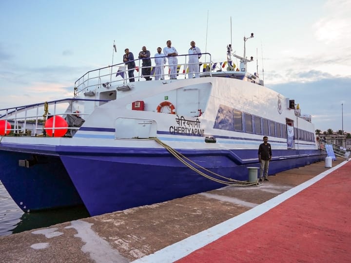 India Sri Lanka ferry service flag off Nagapattinam to Kankesanthurai PM Modi addressed चार दशकों बाद अब श्रीलंका जाने के लिए यात्री फिर कर सकेंगे स्पीड बोट का सफर, जानें नौका सेवा पर पीएम मोदी ने क्या कहा?