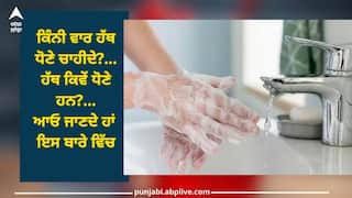 Global Handwashing Day: ਜਾਣੋ ਹੱਥ ਧੋਣ ਦਾ ਸਹੀ ਤਰੀਕਾ, ਨਹੀਂ ਤਾਂ ਹੋ ਜਾਵੋਗੇ ਗੰਭੀਰ ਬਿਮਾਰੀ ਦਾ ਸ਼ਿਕਾਰ
