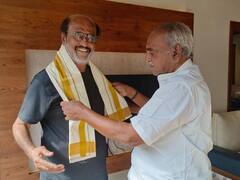 முன்னாள் மத்திய அமைச்சர் பொன் ராதாகிருஷ்ணனை சந்தித்த நடிகர் ரஜினிகாந்த்!