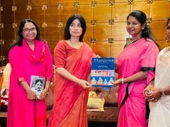 सपा सांसद डिंपल यादव चेन्नई पहुंची, डीएमके के महिला अधिकार सम्मेलन में होंगी शामिल