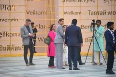 Jio World Centre:  सूट बूट में Jio वर्ल्ड सेंटर के इवेंट में पहुंचीं Deepika Padukone, फोटोज में दिखा एक्ट्रेस का लेडी स्वैग