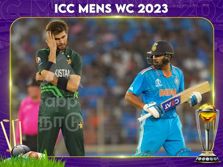 India vs Pakistan Match Highlights ICC Cricket World Cup 2023 India Won BY 7 Wickets Against Pakistan Narendra Modi Stadium, Ahmedabad India vs Pakistan Match Highlights: பவுலிங் மிரட்டல்.. பேட்டிங் அசத்தல்.. பாகிஸ்தானை பஞ்சராக்கிய இந்தியா வெற்றி..!