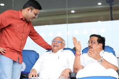 PHOTO: ભારત પાકિસ્તાનની મેચનો આનંદ માણતા જોવા મળ્યા CM ભૂપેન્દ્ર પટેલ, પાટીલ અને જય શાહ