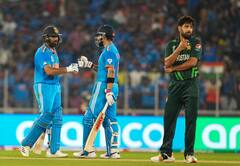 IND vs PAK : आधी गोलंदाजांनी रोखलं मग रोहितनं चोपलं, अहमदाबादच्या मैदानावर भारतीय संघांची कामगिरी