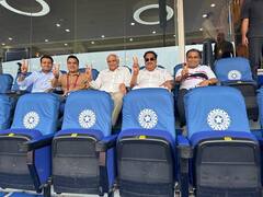 PHOTO: ભારત પાકિસ્તાનની મેચનો આનંદ માણતા જોવા મળ્યા CM ભૂપેન્દ્ર પટેલ, પાટીલ અને જય શાહ