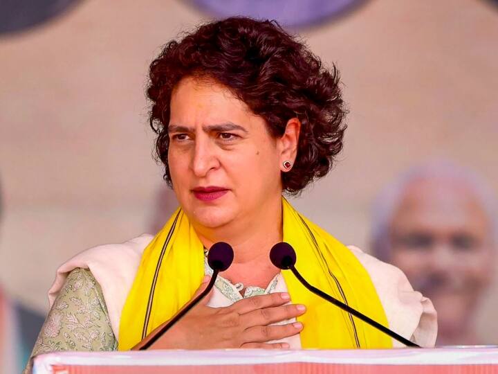 Congress Priyanka Gandhi Speech in Chennai DMK Mahila Adhikar Samman Tamil Nadu 'महिला आरक्षण विधेयक तत्काल लागू हो, महिलाओं के पास बर्बाद करने के लिए समय नहीं', चेन्नई में बोलीं प्रियंका गांधी