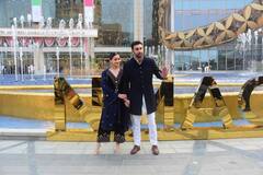 ब्लू सूट पहने, माथे पर लाल बिंदी लगाए, Jio वर्ल्ड सेंटर के इवेंट में ऐसे पहुंचीं Alia Bhatt! पति Ranbir Kapoor संग दिए पोज, देखें तस्वीरें