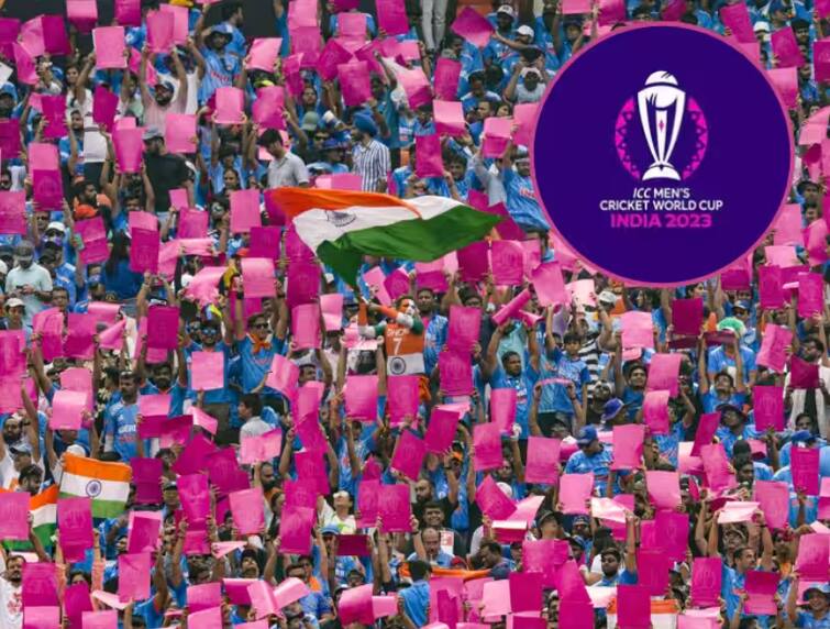 india pakistan match pink colour seen during india pakistan match navrasa theme of the world cup special IND vs PAK: भारत-पाकिस्तान मॅचदरम्यान गुलाबी रंगाची झलक; याचा आहे विशेष अर्थ, जाणून घ्या
