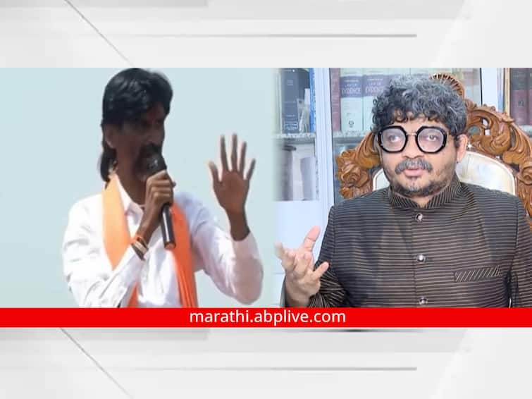 Gunaratna Sadavarte demands to probe Manoj Jaranges sabha at Jalna Antarwali Maharashtra claims Sharad Pawar Uddhav Thackeray supports Jarange Maratha reservation Manoj Jarange vs Gunaratna Sadavarte : लॉयल डॉग आज जत्रेत दिसतात, गुणरत्न सदावर्तेंची जहरी टीका, जरांगेंच्या सभेची चौकशीची मागणी