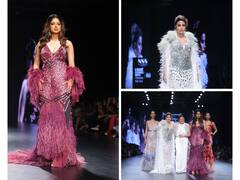 Harnaaz Sandhu And Safa Siddiqui Grace The Ramp At Lakme Fashion Week