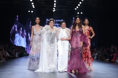Harnaaz Sandhu And Safa Siddiqui Grace The Ramp At Lakme Fashion Week