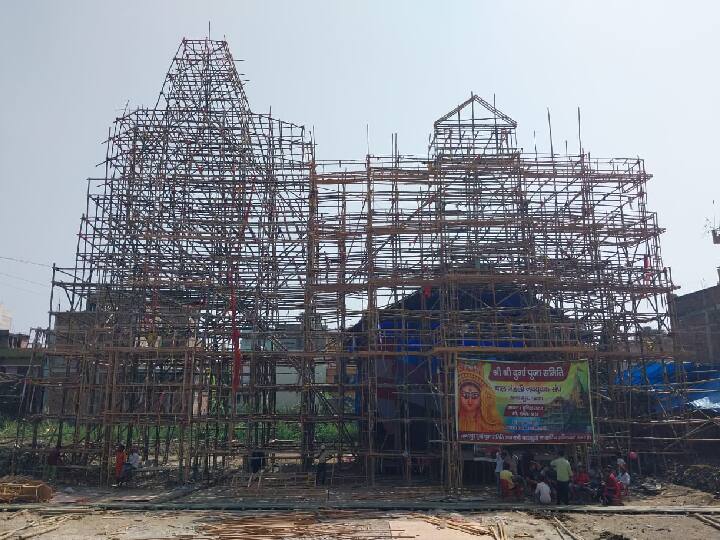 Durga Puja 2023 View Of Dwarkadhish temple of Gujarat will be seen in Patna ann Durga Puja 2023: पटना में देखने को मिलेगा गुजरात के द्वारकाधीश मंदिर का नजारा, मोतियों से होगी माता की रूप सज्जा