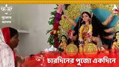 Durga Puja 2023: একদিনেই চারদিনের পুজোর আয়োজন, দুই সখীকে নিয়ে মর্ত্যে পাড়ি মা দুর্গার