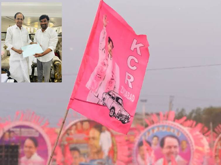 KCR handed over a check of Rs 40 lakh to 51 BRS candidates along with party BForm. బీఆర్ఎస్ మేనిఫెస్టో ప్రకటిస్తున్న సీఎం కేసీఆర్ - 90 శాతం హామీలు అమలు చేశాం