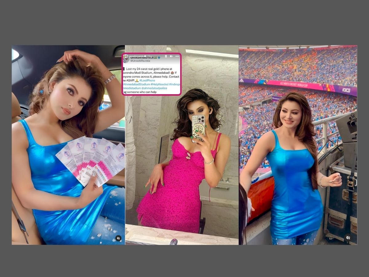 Urvashi Rautela Phone Lost 24 Carat Real Gold I Phone At Narendra Modi ...