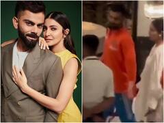 इंडिया-पाक मैच के बाद हाथ में हाथ डाले होटल में घूमते दिखे अनुष्का-विराट, कैमरे में कैद हुआ कुपल का क्यूट मोमेंट