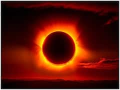 जब रात में आप सो रहे थे तो विदेश में ऐसा हो गया था सूरज, देखें तस्वीरें