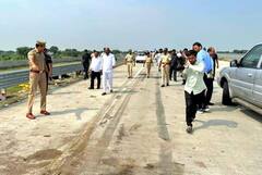 PHOTO : समृद्धी अपघात, पालकमंत्री भुमरेंकडून पाहणी; अपघाताची होणार चौकशी