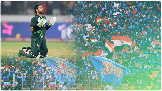 Indian Fans Chant Jai Shree Ram At Mohammad Rizwan: ఔట్ అయి వెళ్తుంటే జై శ్రీరాం నినాదాలు