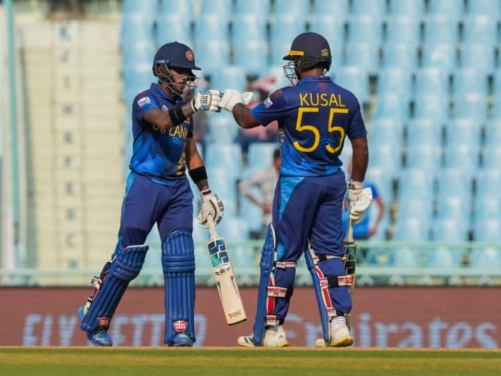 ODI World Cup 2023 Sri Lanka's Pathum Nissanka and Kusal Perera made joint 3rd highest run partnership against Australia in ODI world Cup AUS vs SL: पाथुम निसंका-कुसल परेरा का ऑस्ट्रेलिया के खिलाफ बड़ा कारनामा, शतकीय साझेदारी से रचा इतिहास