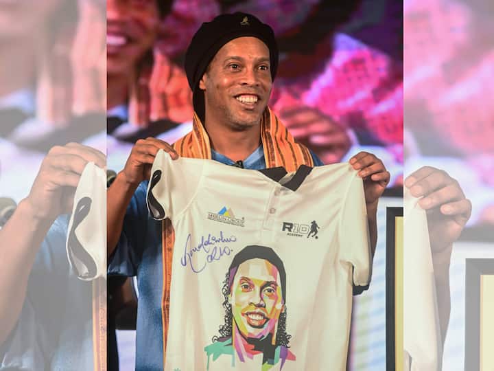 The footballer inaugurated the 'R 10 Academy', at Rajarhat outskirts of Kolkata on Monday. Image Source: PTI