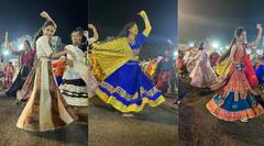 Navratri 2023 : 'કુમકુમ ના પગલા પડ્યા...',નવરાત્રિના પ્રથમ દિવસે રાજકોટમાં ઝૂમ્યા ખેલૈયા
