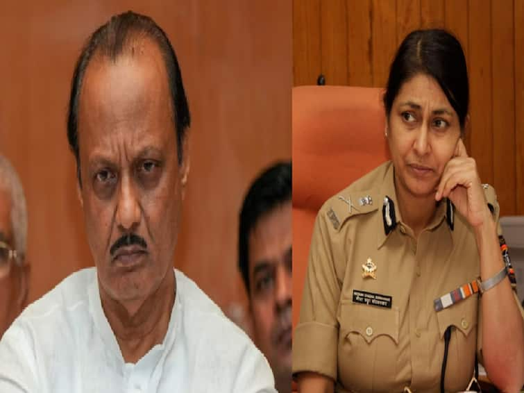 former Police commissioner  Meera Borwankar on Ajit Pawar accusing on government land deal putting political pressure for transfer Meera Borwankar : अजित पवारांनी तो मुद्दा प्रतिष्ठेचा केला, मुख्यमंत्र्यांचाही नाईलाज...बदलीबाबत मीरा बोरवणकर यांनी नेमकं काय म्हटले?