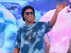 Football Icon Ronaldinho Arrives In Kolkata. Performs Puja, Meets Aspiring Footballers — See Pics