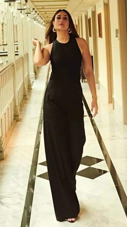 Kareena Kapoor Khan never fails to impress with her fashion choices. Her elegant and simple black gown showcased her timeless beauty and innate grace, proving that sometimes, less is more. (Image Source: PR Handout)