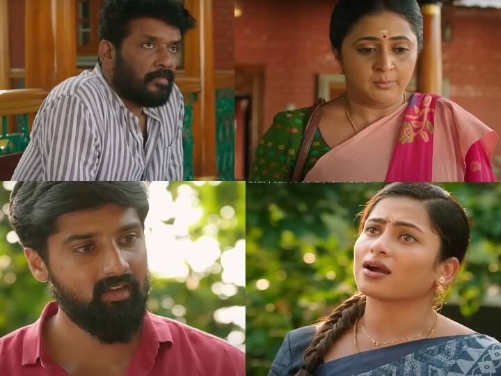 Sun tv Ethirneechal serial today episode October16 promo Ethirneechal: மனைவியின் மரணத்தில் இருந்த மர்மம் பற்றி அறிந்த ஜீவானந்தம்.. ட்விஸ்டுடன் இன்றைய எதிர்நீச்சல்!