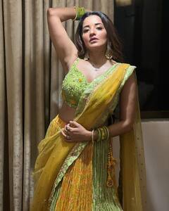 Monalisa: નવરાત્રિ લૂકમાં જોવા મળી ભોજપૂરી એક્ટ્રેસ મોનાલિસા, જુઓ શાનદાર તસવીરો