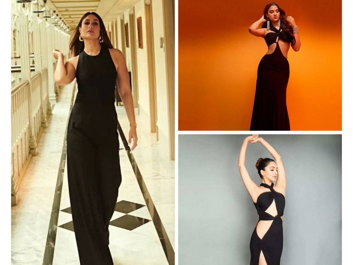 6 Bollywood-Celebrities Inspired Black Dresses for the NYE