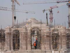 Latest Photos Of Ram Mandir's Construction Emerge As Inauguration Date Nears — See Pics