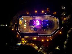 Jejuri:  खंडोबाची जेजुरी उजळली, नवरात्रीनिमित्त विद्युत रोषणाईने न्हाऊन निघाला जेजुरी गड