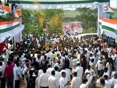 Ajit Pawar : पारनेरमध्ये अजित पवार यांच जंगी स्वागत , पाहा फोटो