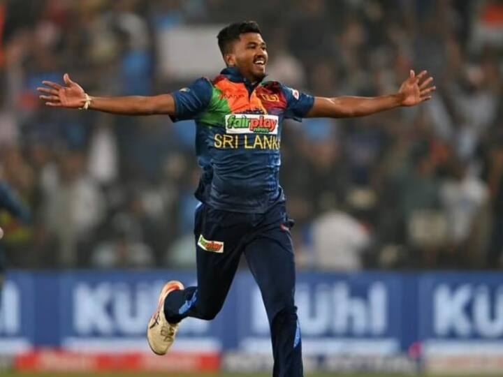 Sri Lanka Cricket Team Bowler Dilshan Madhushanka Stats And Record World Cup 2023 Sports News ODI World Cup: 2023 वनडे वर्ल्ड कप के सबसे बेस्ट बॉलर साबित हो रहे दिलशान मदुशंका, आंकड़े दे रहे गवाही
