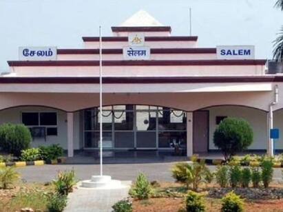 Salem airport resumes flight service from today after two years TNN Salem Airport: சேலம் விமான நிலையத்தில் 2 ஆண்டுக்கு பின் விமான சேவை பயணிகள் மகிழ்ச்சி