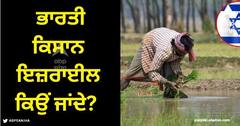 Indian Farmers: ਕੀ ਤੁਸੀਂ ਜਾਣਦੇ ਹੋ ਕਿ ਭਾਰਤੀ ਕਿਸਾਨ ਇਜ਼ਰਾਈਲ ਕਿਉਂ ਜਾਂਦੇ? ਇਹ ਰਿਹਾ ਜਵਾਬ