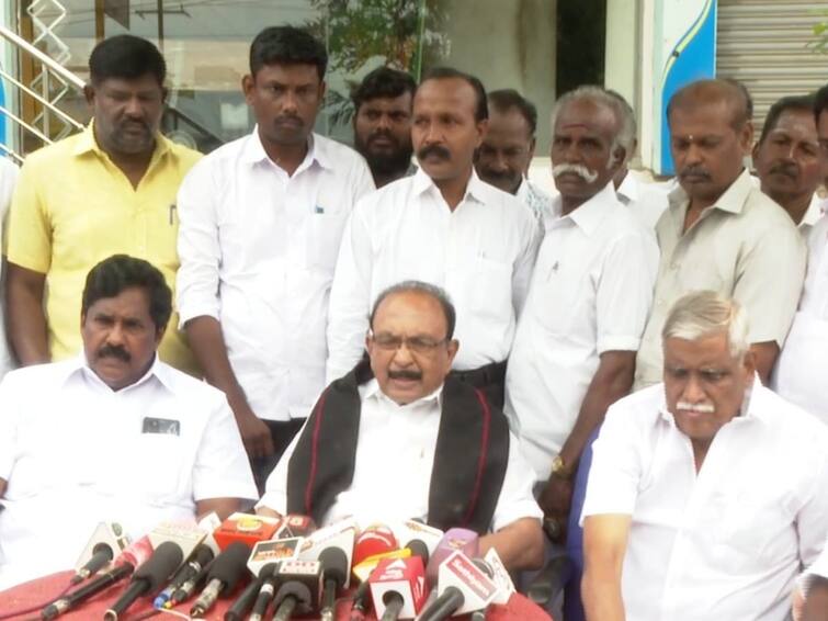 All parties in Karnataka are adamant not to give water to Tamilnadu ​​Vaiko Vaiko: ஜெய்ஸ்ரீ ராம் கோஷம்; விளையாட்டில் சாதி, மதம் நுழையக் கூடாது - வைகோ கடும் கண்டனம்
