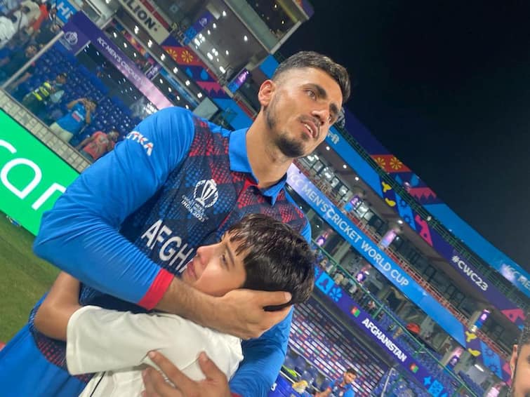 Mujeeb Ur Rahman Reveals Crying Boy In Viral Video Post Afghanistan Beat England World Cup 2023 Was Not Afghan Mujeeb Reveals Crying Boy In Viral Video Post Afghanistan's Historic World Cup Win Was Not Afghan