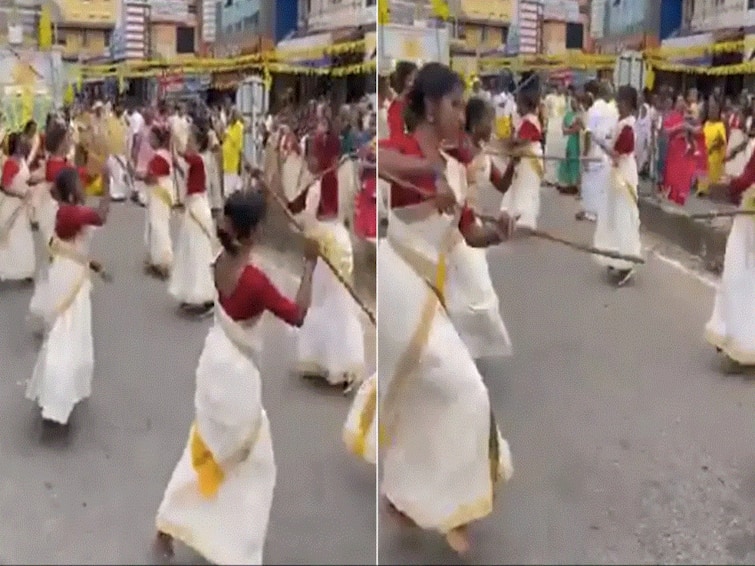 Shashi Tharoor Shares Video Of 'Dandiya Kerala Style Folk Dance Resembling Dandiya Gujarat Navratri Durga Puja Video 'Dandiya Kerala Style': Shashi Tharoor Shares Video Of Folk Dance Resembling Dandiya. WATCH