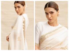 Kriti Sanon Looks Graceful In Manish Malhotra Saree As She Attends National Film Awards - See Pics